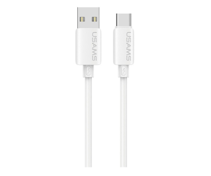Kabel USAMS Kabel 3A Silicone Fast Charging USB-C biały